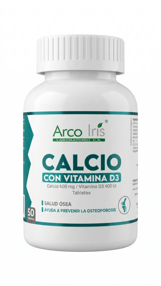 Calcio + Vitamina D3 (Arco Iris)