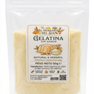 Gelatina Sin Sabor 50gr