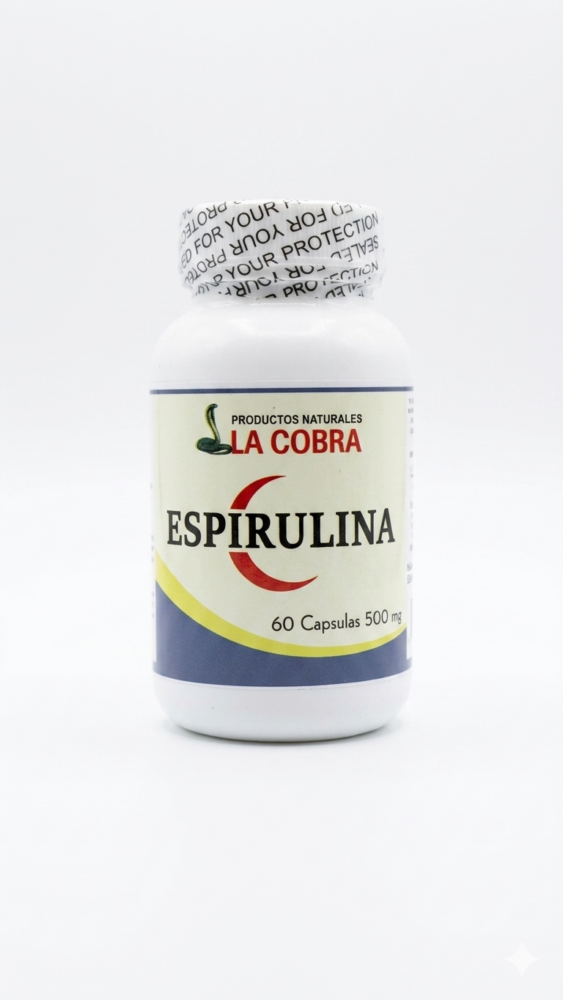 Espirulina (60 cap)
