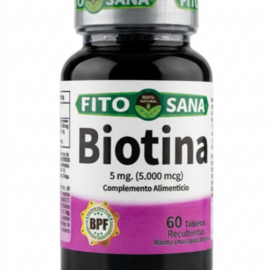 Biotina 5,000Mcg (Fitosana)