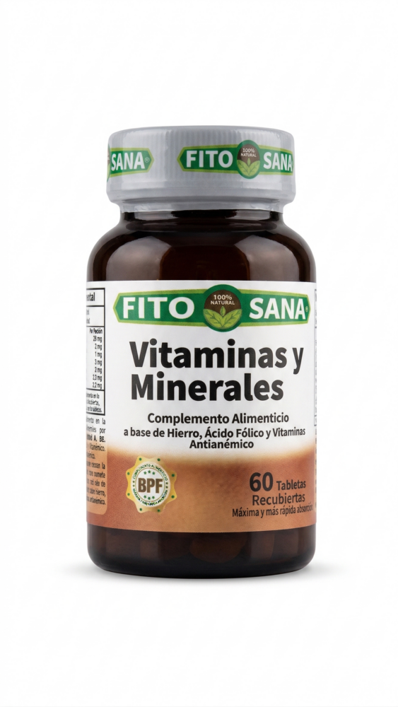 Vitaminas y Minerales (Fitosana)