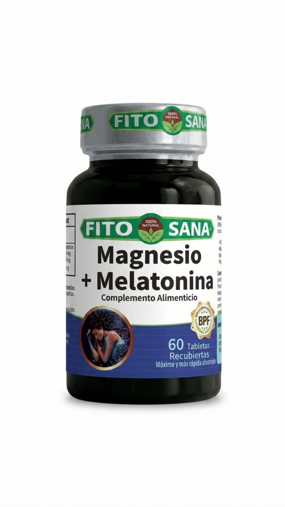 Magnesio con Melatonina (Fitosana)