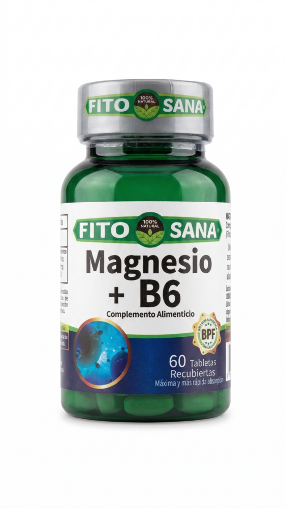Magnesio con Vitamina B6 (Fitosana)