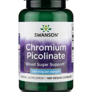 Chromium Picolinate (200mcg) 100cap