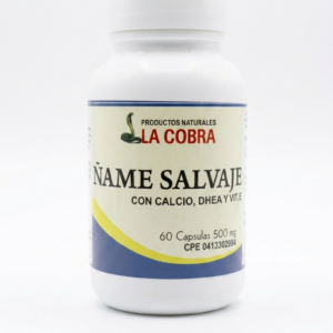 Ñame salvaje (con calcio, Dhea Y Vitamina E 60 Cap)
