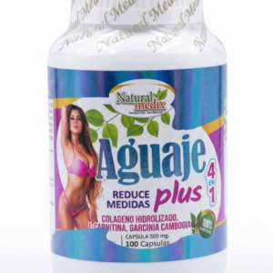 Aguaje Plus 4 en 1 (L-carnitina,Garcina Gambolla,Colageno) (Natural medix)