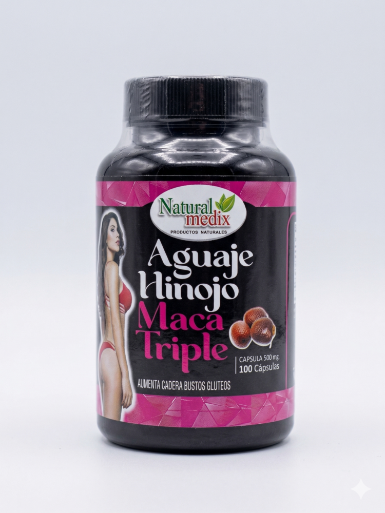 Aguaje Hinojo + Maca Triple (Natural Medix)