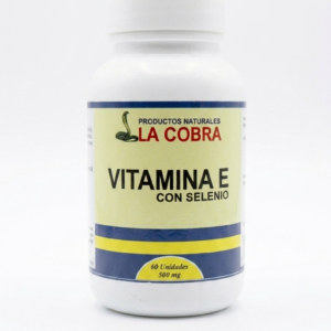Vitamina E Con Selenio (60 cap) (La cobra)