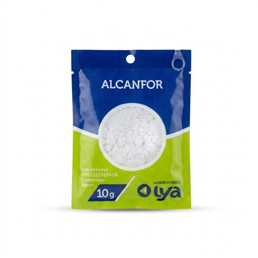 Alcanfor — Laboratorios Lya 10g