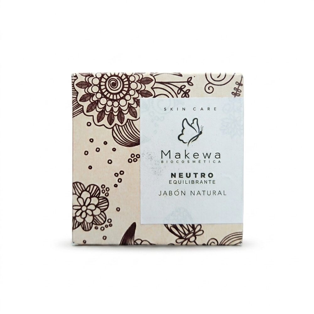 Jabón Natural Neutro Equilibrante — Makewa Biocosmética