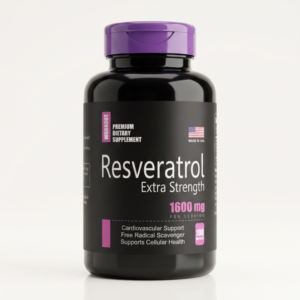 Resveratrol Extra Strength 1600mg — Workout 100 Capsulas Blandas