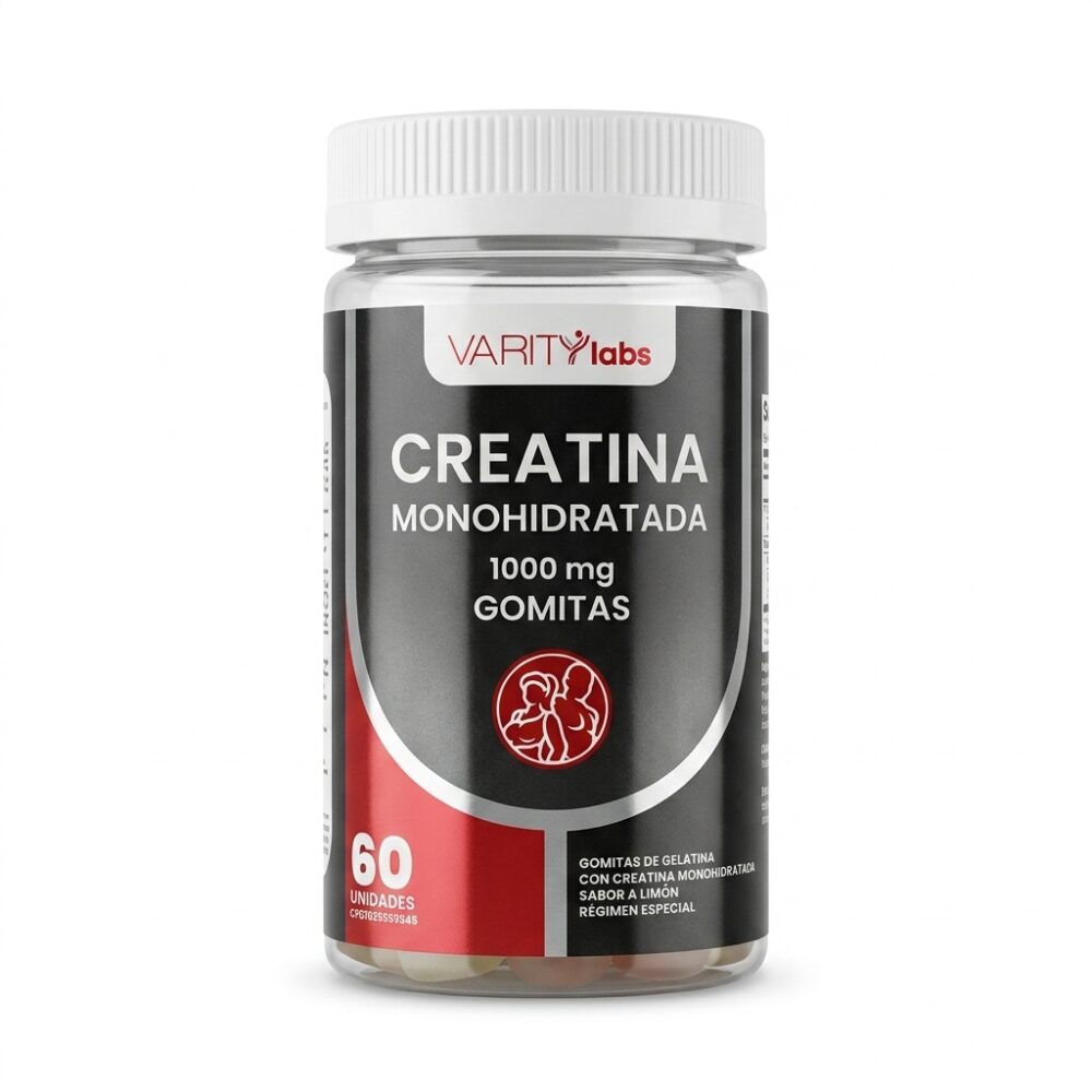 Creatina Monohidratada Gomitas — Varity Labs 1000MG