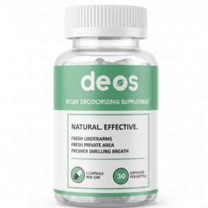 Deos Body Deodorizing Supplement — 30 cápsulas