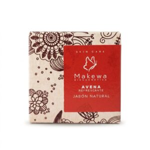 Jabón Natural de Avena Refrescante — Makewa Biocosmética