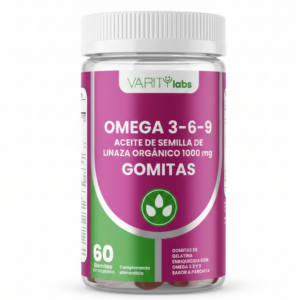 Omega 3-6-9 Aceite de Linaza en gomitas 1000mg — Varity Labs